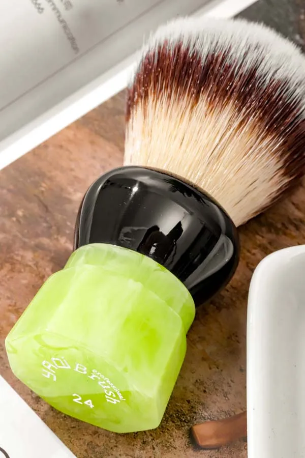 YAQI Mojito Synthetic Hair Men Wet Shaving Brush for Men