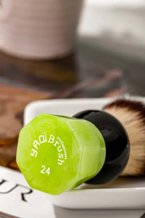 YAQI Mojito Synthetic Hair Men Wet Shaving Brush for Men