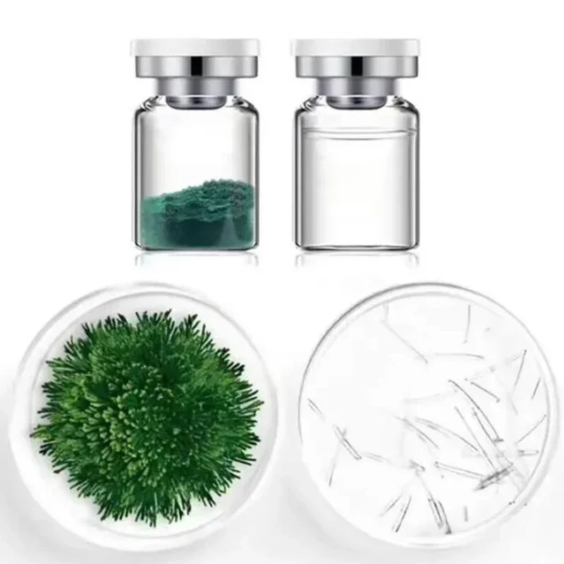 10pcs Sponge Microcrystal Freeze-dried Powder Collagen Regeneration Natural Biological Extract Sponge Spicules Skin Cell Renew