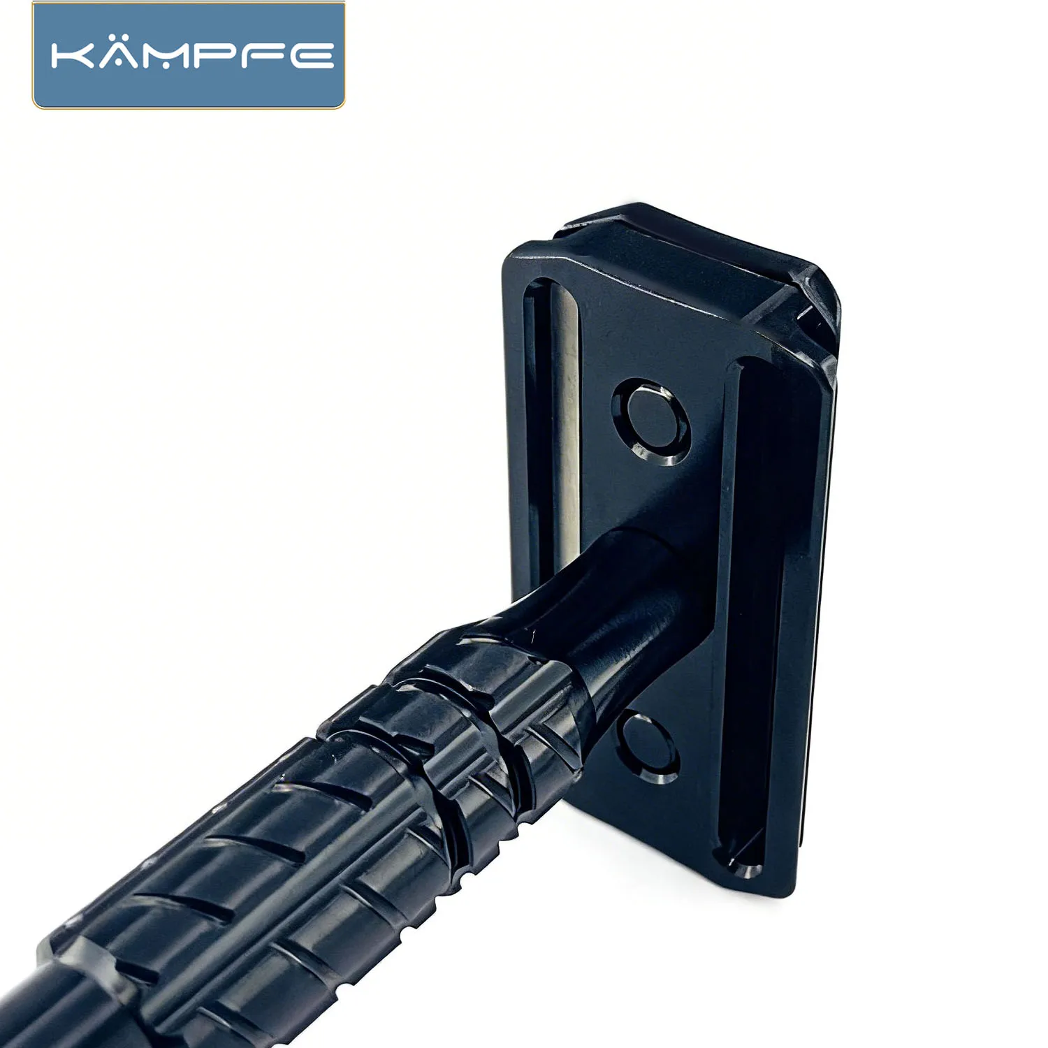 KAMPFE CNC machining Aluminum Alloy Double sided Safety Shaver Men's Gift razor for Non-slip Handle with 5 replacement blade New