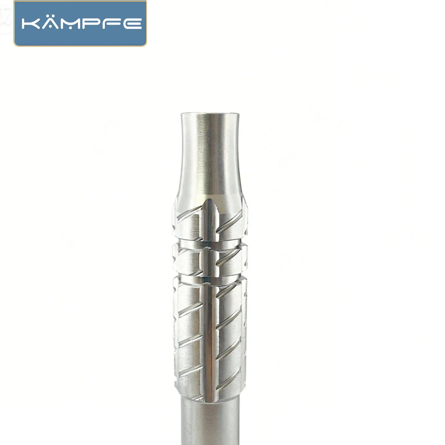 KAMPFE CNC machining Aluminum Alloy Double sided Safety Shaver Men's Gift razor for Non-slip Handle with 5 replacement blade New
