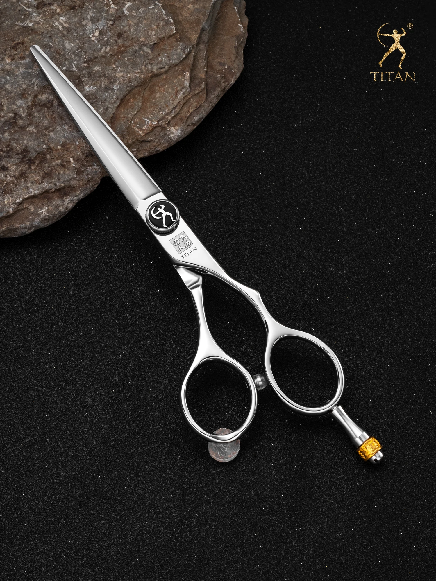 Titan Professional Hair Scissors 5.5 and 6.0 Inch Barber Scissors Cutting Thinning Scissors