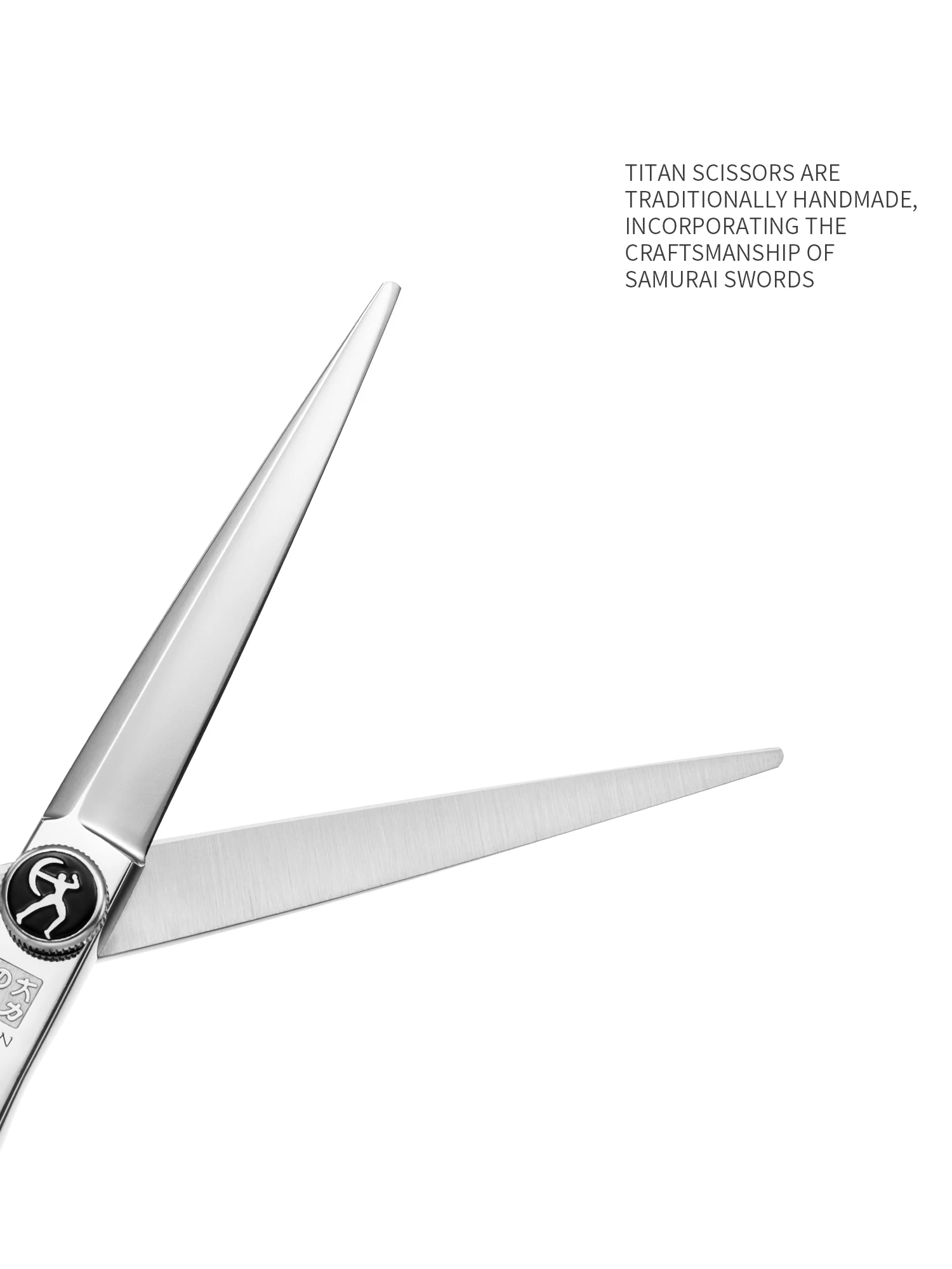 Titan Professional Hair Scissors 5.5 and 6.0 Inch Barber Scissors Cutting Thinning Scissors