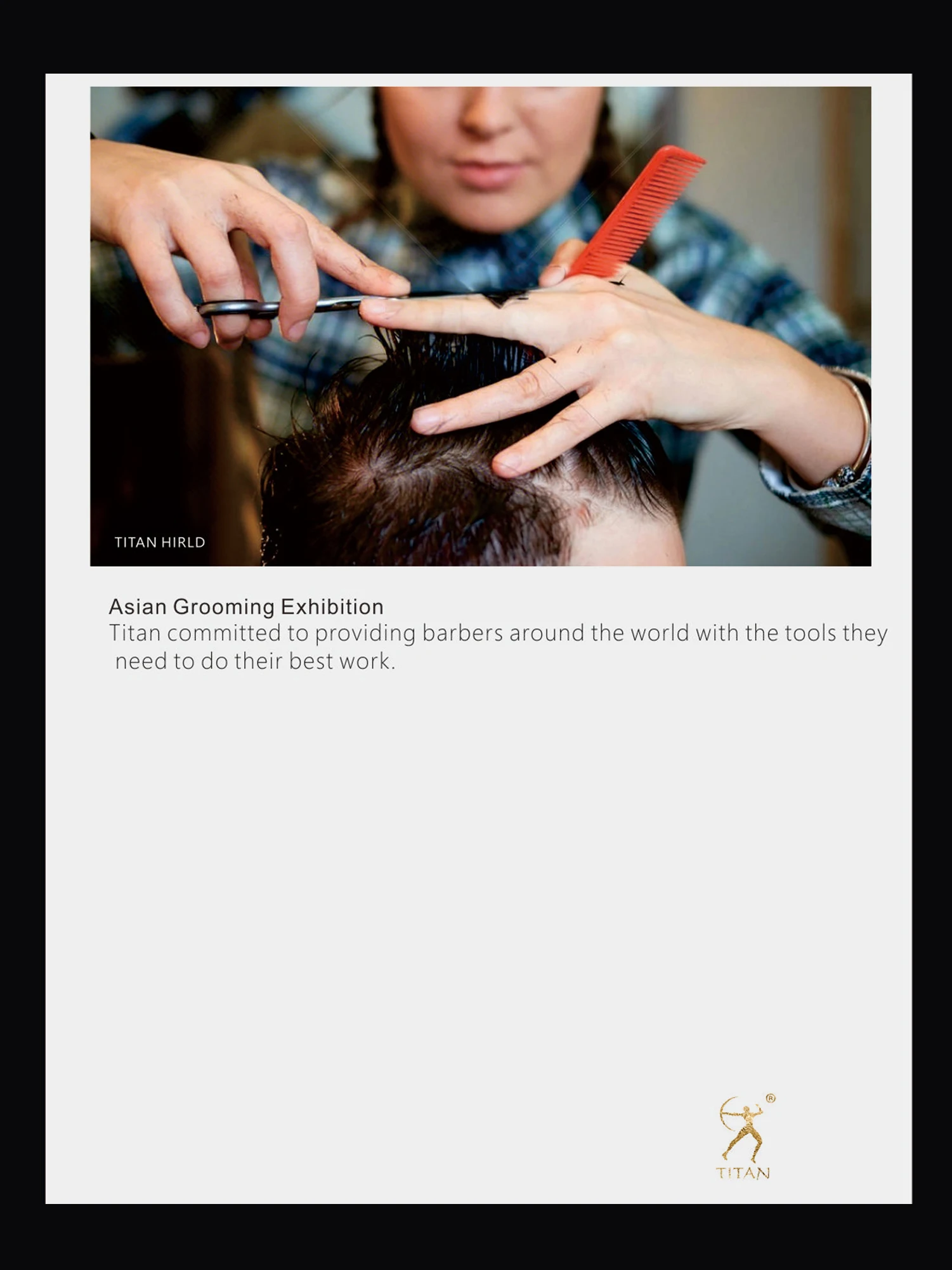 Titan Professional Hair Scissors 5.5 and 6.0 Inch Barber Scissors Cutting Thinning Scissors