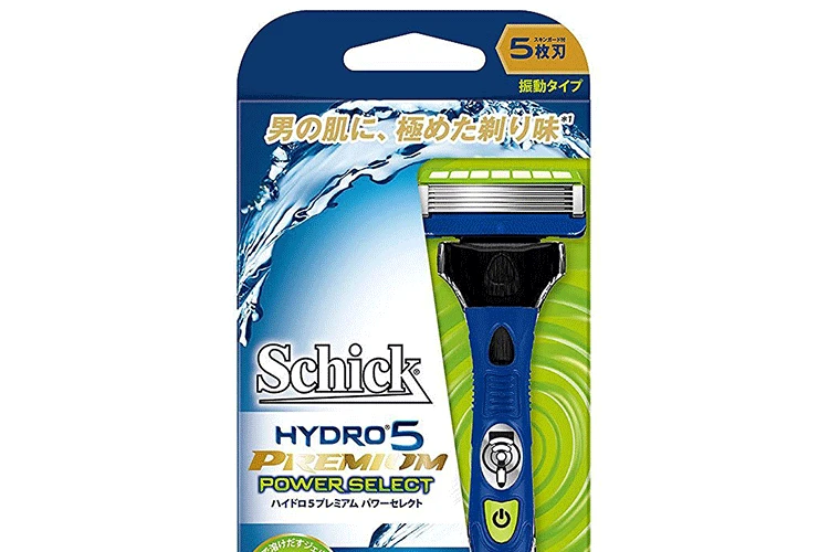 Original SCHICK Hydro 5 Razor with Electric Soothing Vibration Comfortable 5 Layer Blades Best Men Body Shaving Hair Shaver