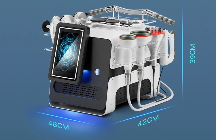 10 in 1 Body Sculpt Fast Weight Loss Cellulite Remover Body Sculpting 448k Cet Ret EMS Vacuum Cavitation Device