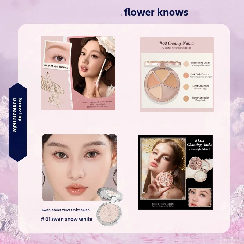 Flower Knows Makeup Sets Little Angel Bunny Garden Lip Glaze Blush Shell Jewelry Flowerknows Birthday Gift Kit De Maquillaje