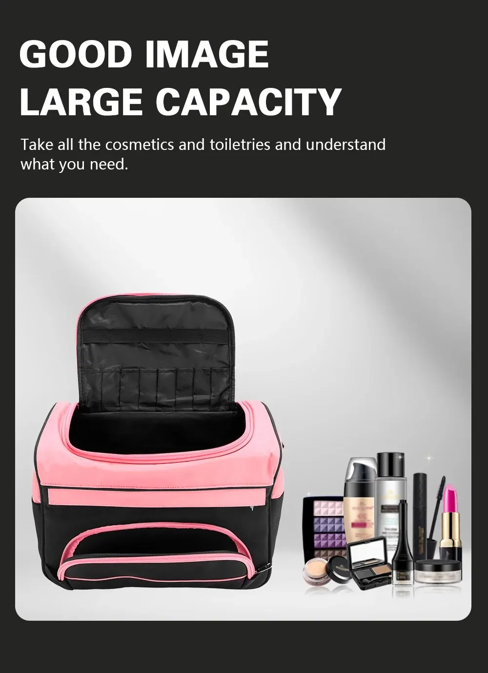 Portable Makeup Bag Salon Nail Tattoo Waterproof Storage Case Beauty Cosmetic Organiser Professional Hairstylist Travel Bag