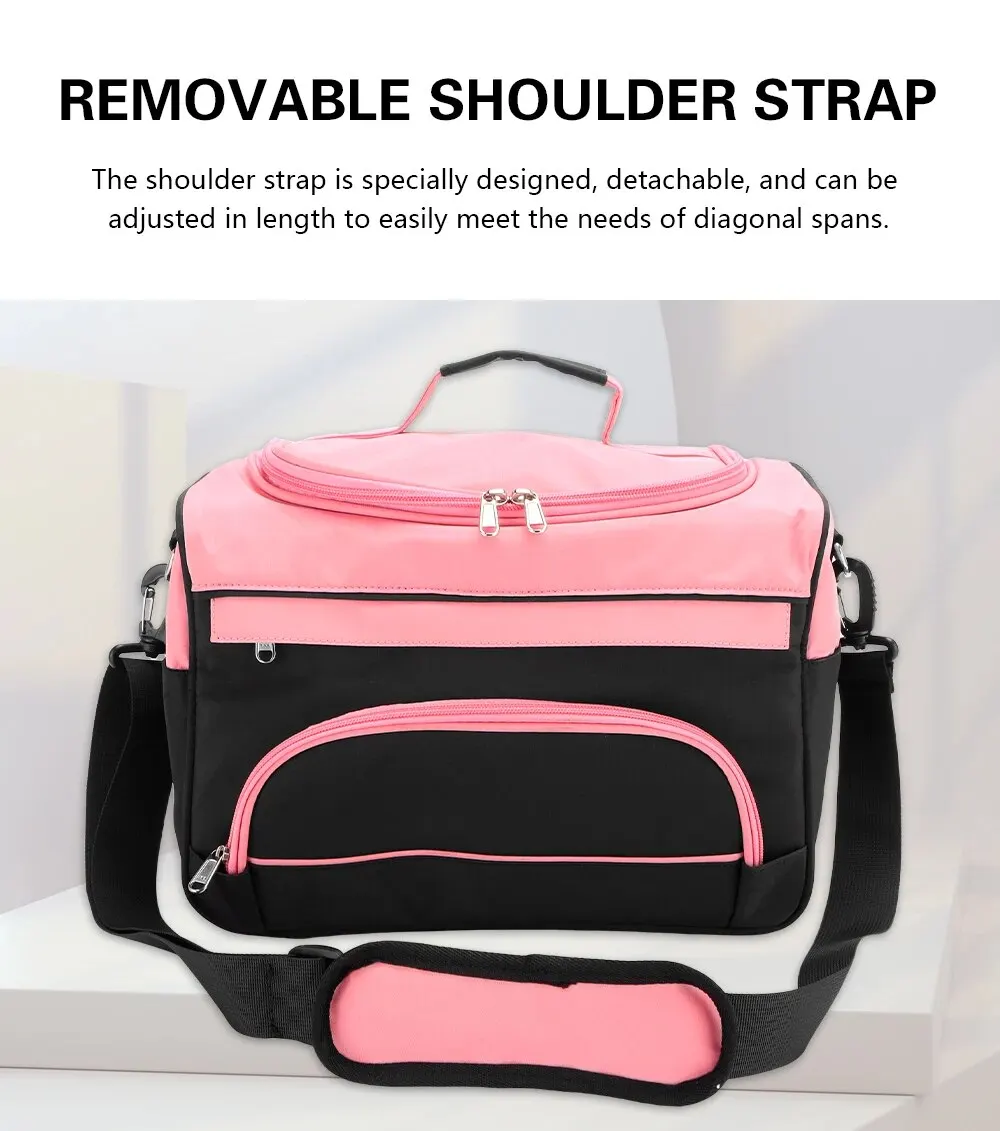 Portable Makeup Bag Salon Nail Tattoo Waterproof Storage Case Beauty Cosmetic Organiser Professional Hairstylist Travel Bag