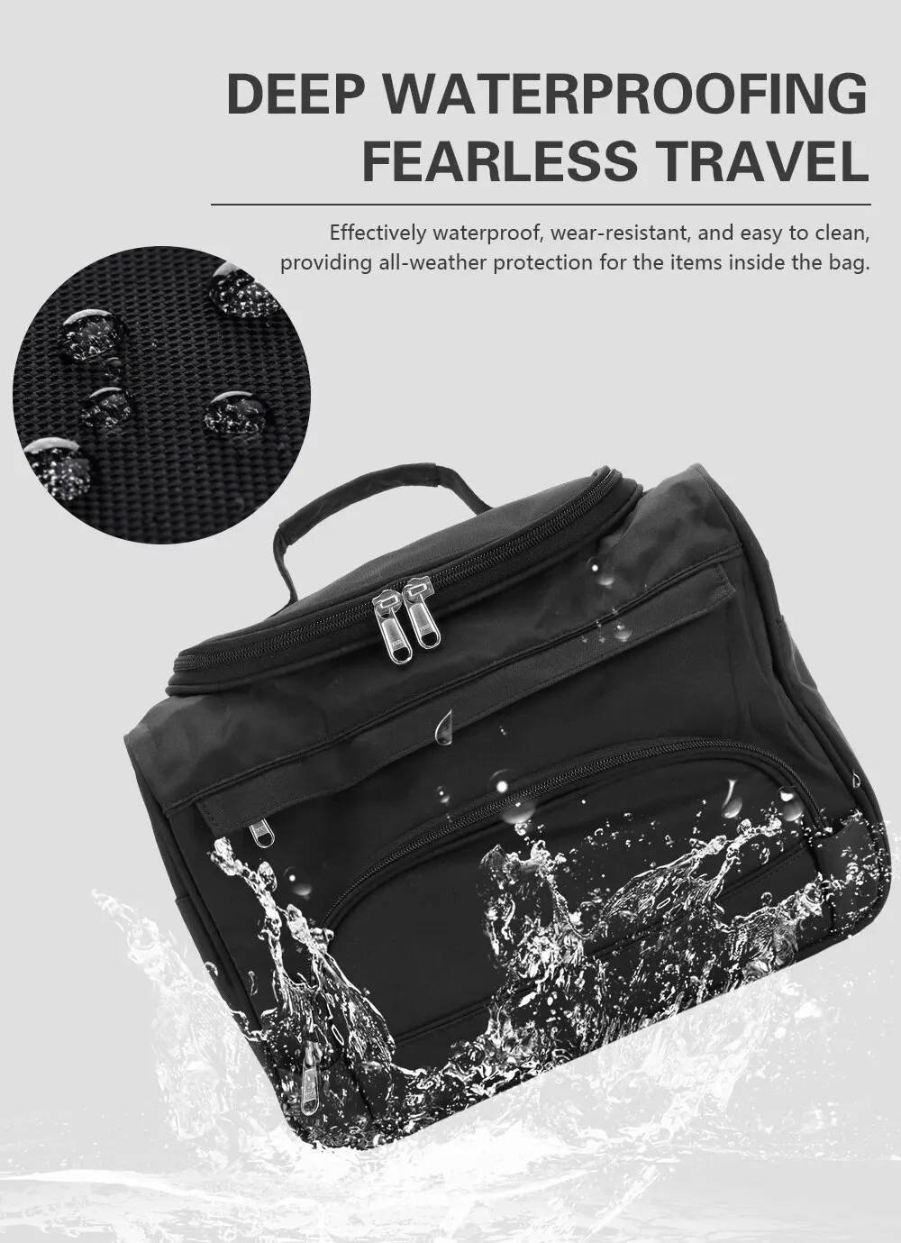 Portable Makeup Bag Salon Nail Tattoo Waterproof Storage Case Beauty Cosmetic Organiser Professional Hairstylist Travel Bag