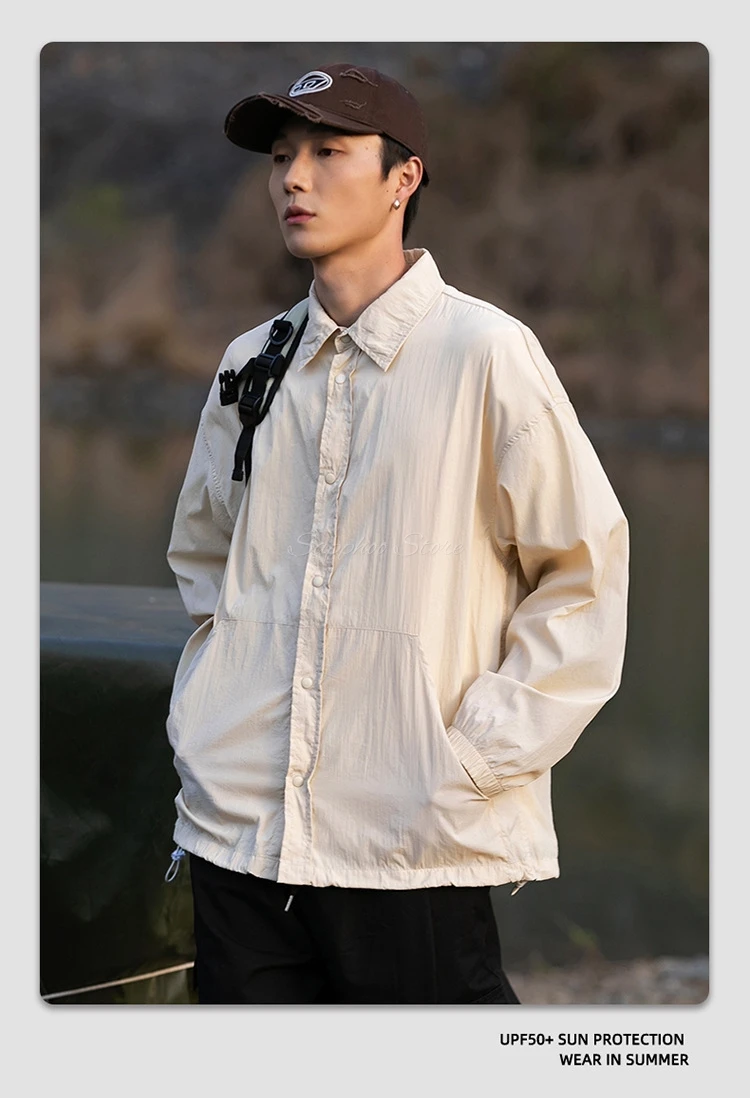 Pet Beautician Work Uniform Groome Summer Functional Workwear Sunscreen Clothing Couple Outdoor Lightweight Unisex Long Sleeves