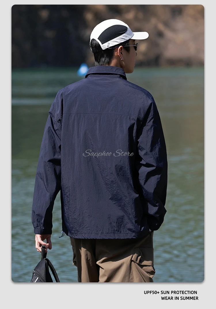 Pet Beautician Work Uniform Groome Summer Functional Workwear Sunscreen Clothing Couple Outdoor Lightweight Unisex Long Sleeves