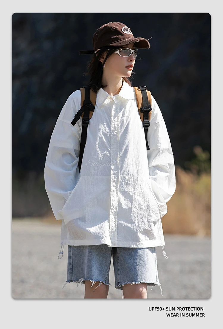 Pet Beautician Work Uniform Groome Summer Functional Workwear Sunscreen Clothing Couple Outdoor Lightweight Unisex Long Sleeves