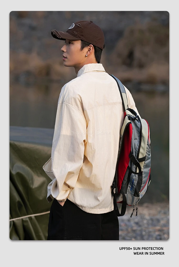 Pet Beautician Work Uniform Groome Summer Functional Workwear Sunscreen Clothing Couple Outdoor Lightweight Unisex Long Sleeves