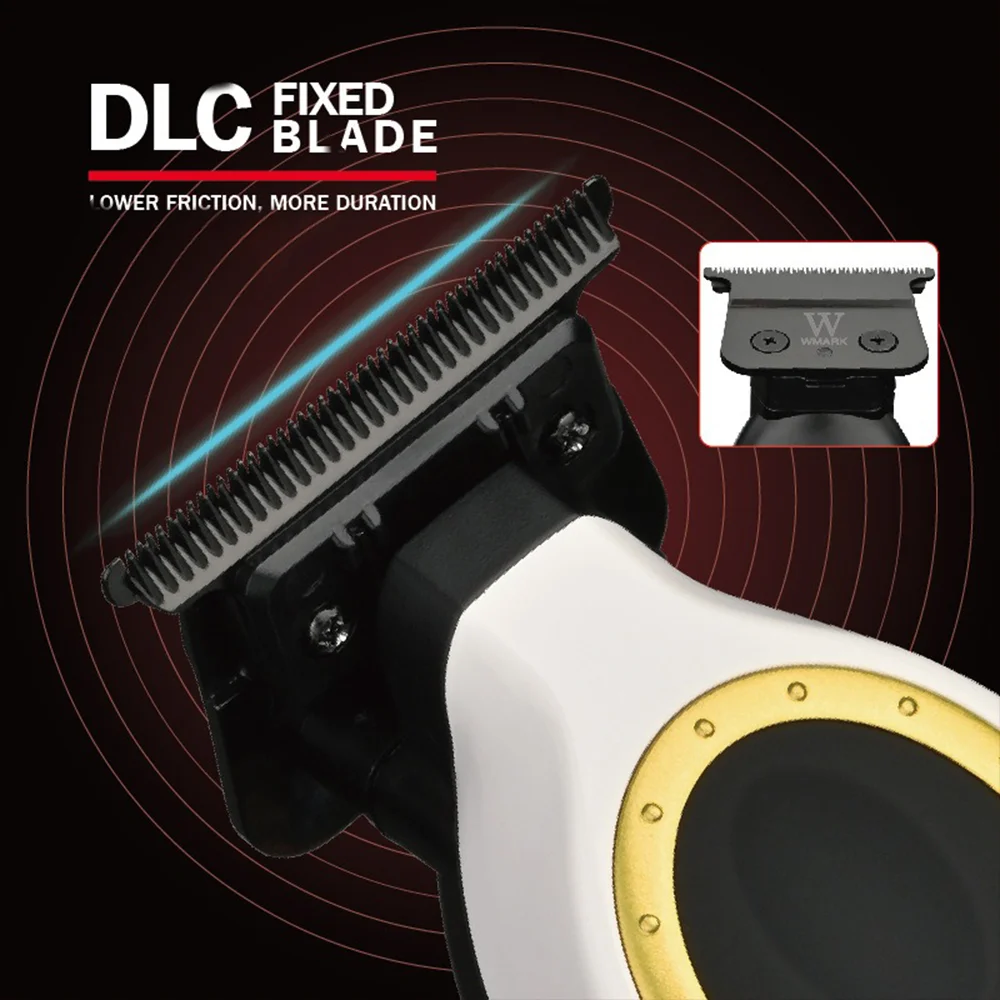 New Hair Clippers WMARK NG-7230 Oil Head Finishing Electric Hair Clippers Selling Hot Charging Seat Hair Salon