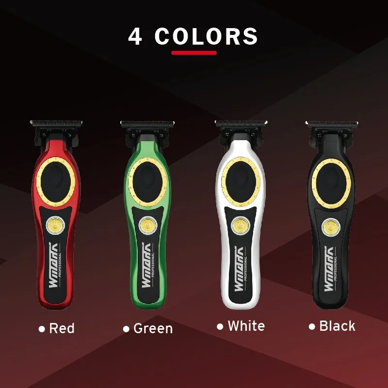 New Hair Clippers WMARK NG-7230 Oil Head Finishing Electric Hair Clippers Selling Hot Charging Seat Hair Salon