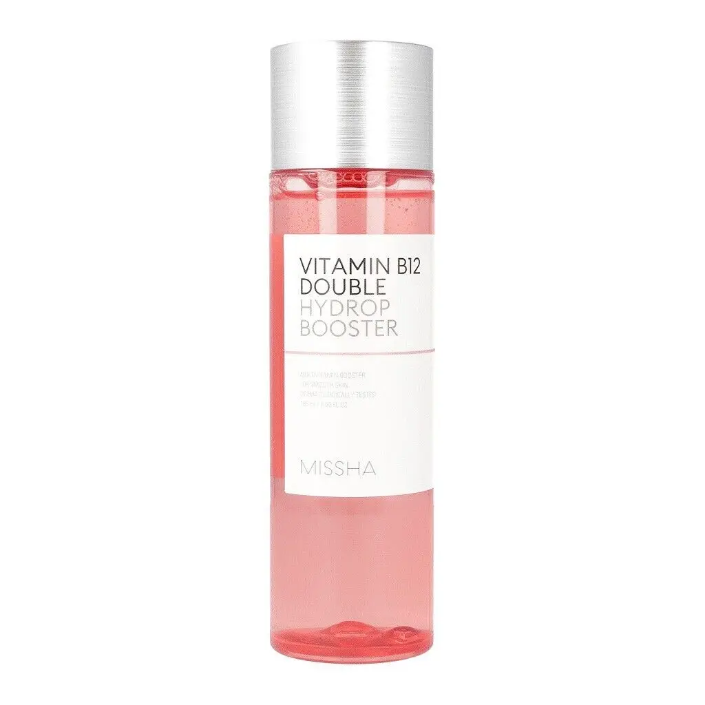 MISSHA Vitamin B12 Double Hydrop Booster 195ml Serum Moisturize Facial Essence Face Cream Korean Cosmetics
