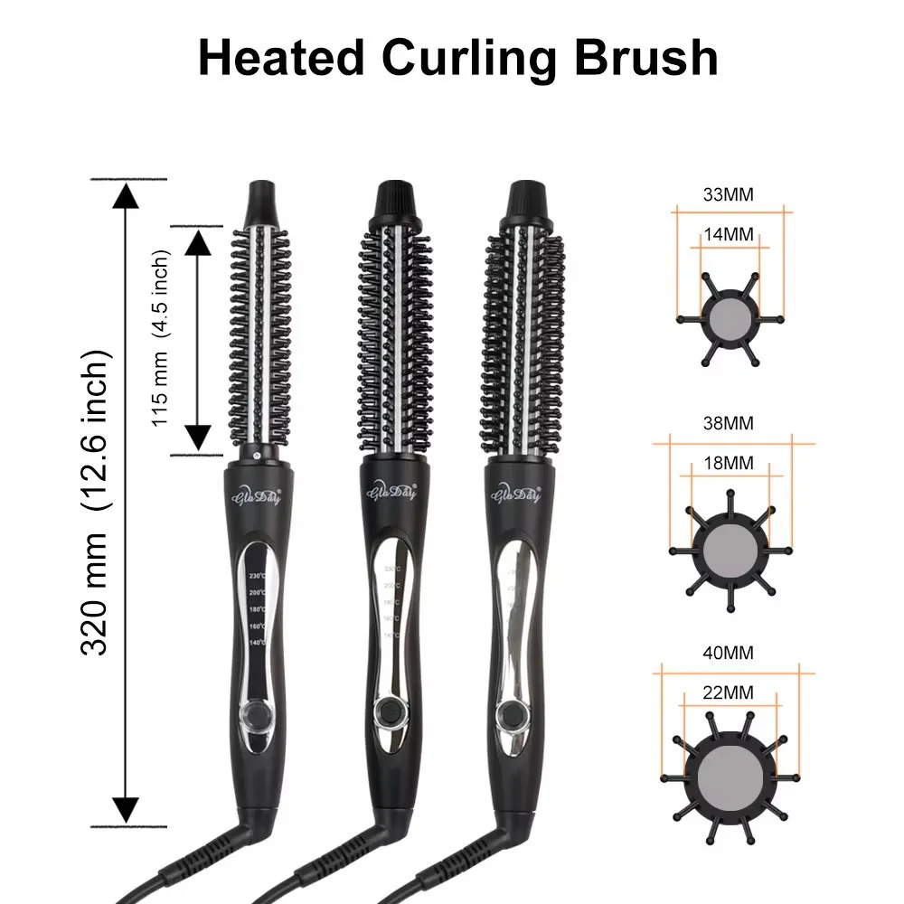 Best Seller Curling Iron Short Hair Fluffy Electric Curling Comb Household Men's Styling Perm Artifact Hair Care