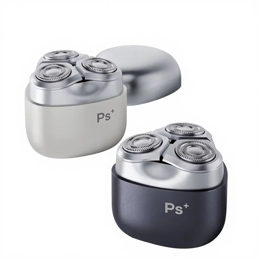 Mini Electric Shaver With Metal Triple Blade, High Speed Engine Portable Razor, Travel Grooming Gift For Men