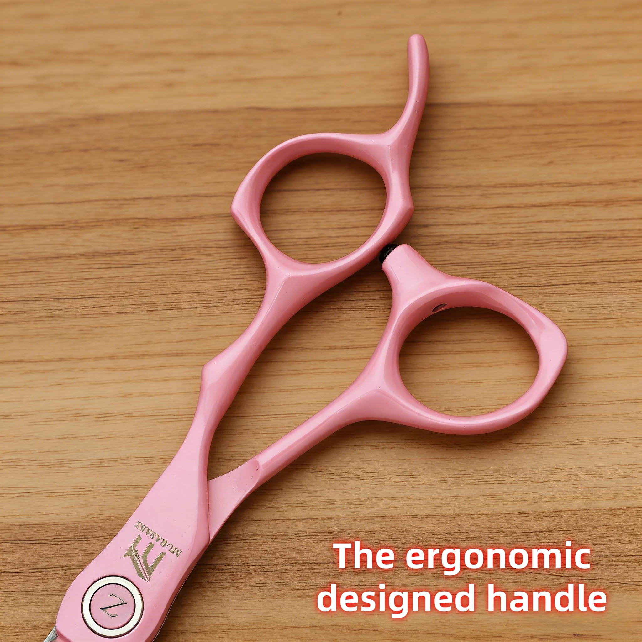 MURASAKI 6.2 inch Hairdressing Scissors, Japanese VG10 Steel Professional Barber Shears, Salon High Quality Hair Cutting Machine