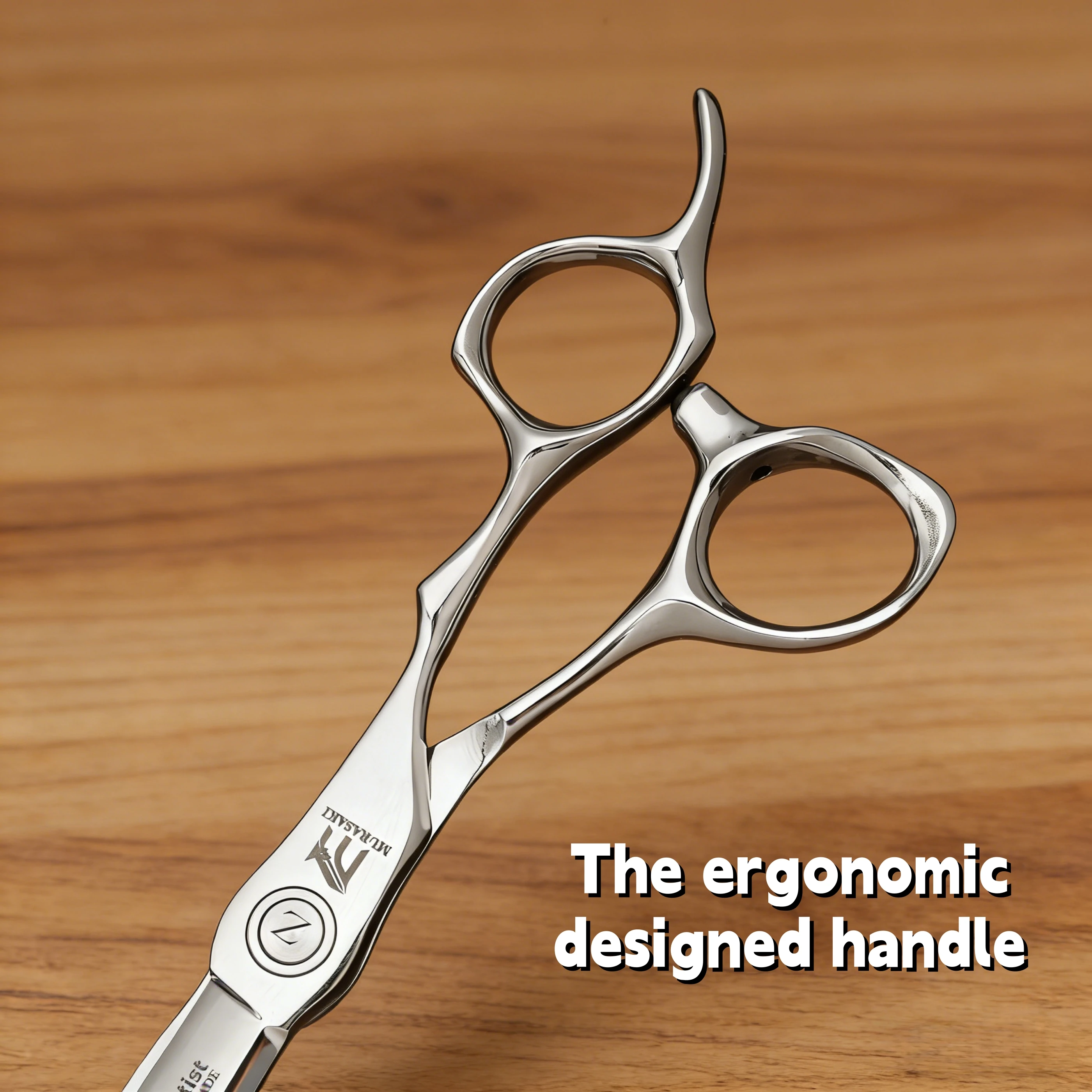 MURASAKI 6.2 inch Hairdressing Scissors, Japanese VG10 Steel Professional Barber Shears, Salon High Quality Hair Cutting Machine