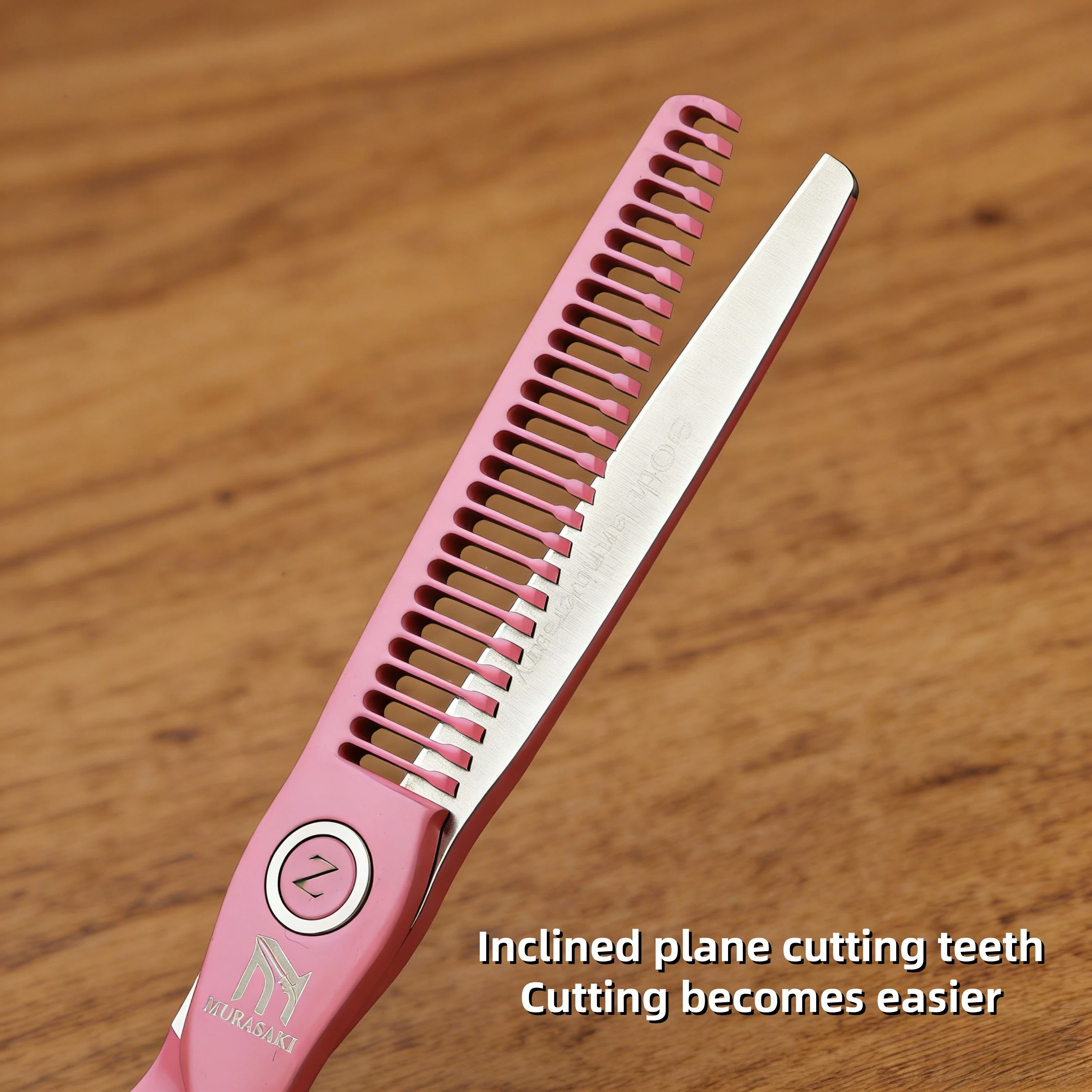 MURASAKI 6.2 inch Hairdressing Scissors, Japanese VG10 Steel Professional Barber Shears, Salon High Quality Hair Cutting Machine