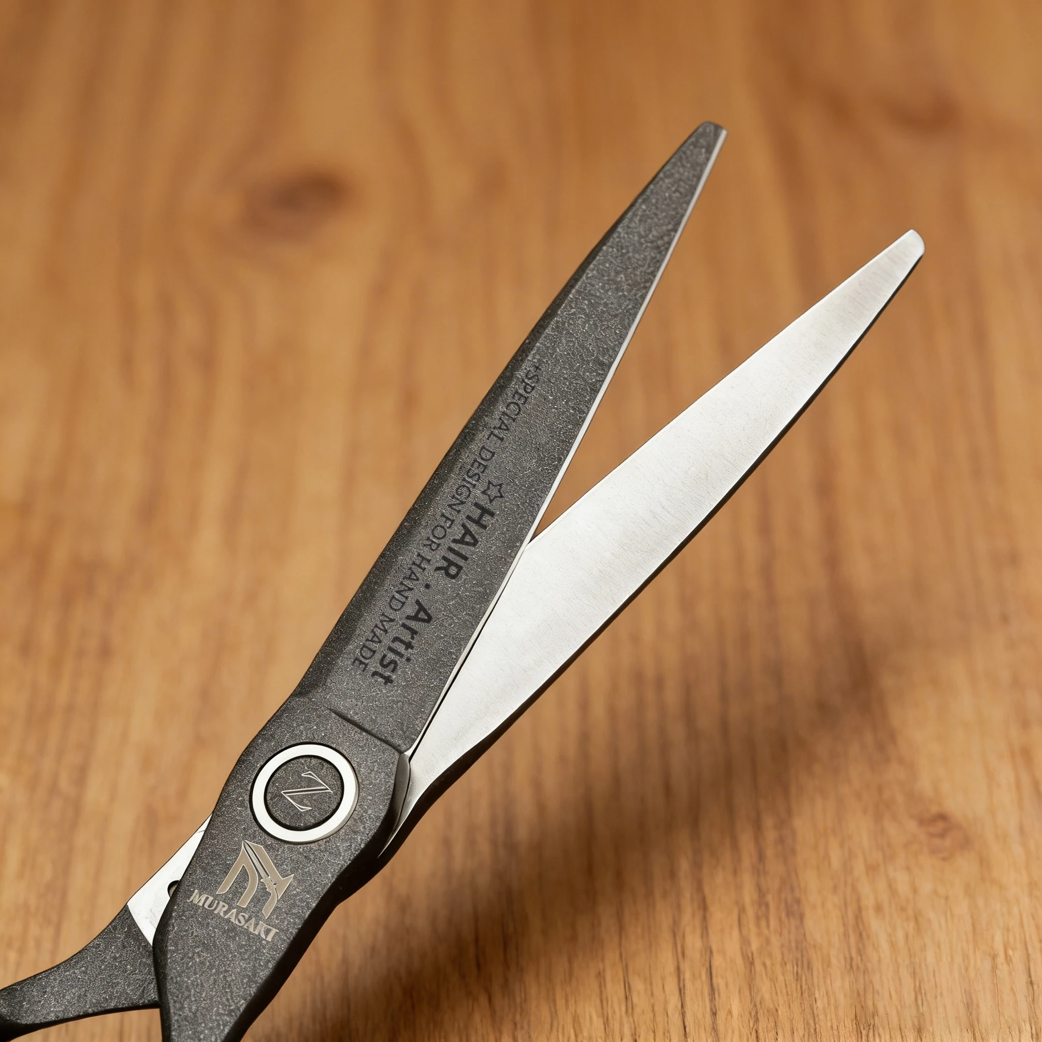 MURASAKI 6.2 inch Hairdressing Scissors, Japanese VG10 Steel Professional Barber Shears, Salon High Quality Hair Cutting Machine