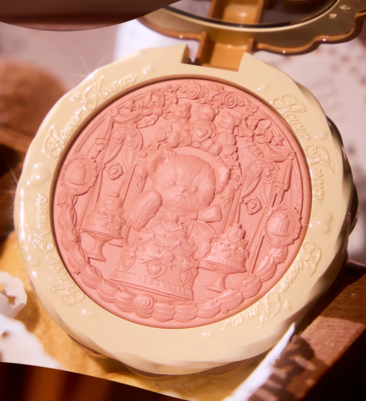 Flower Knows The Sweetie Bear Collection Silk Satin Blush
