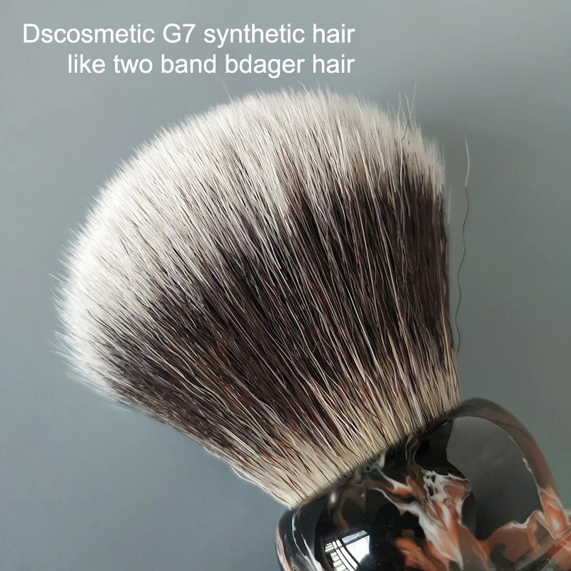 Dscosmetic 30mm Peking Opera G7 Synthetic Hair Shaving Brush for Man Shaving Brush