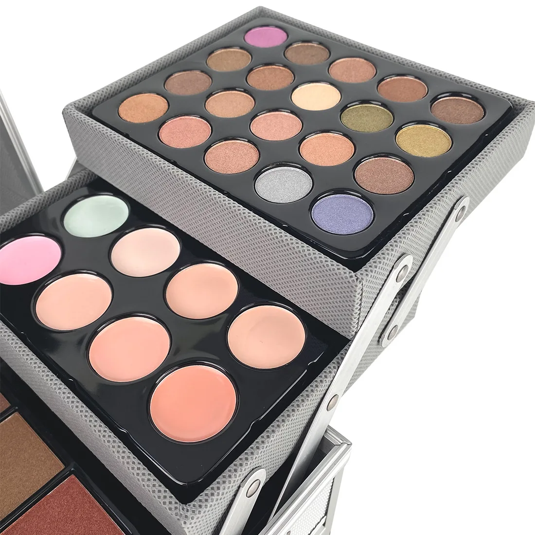 Professional Beauty Cosmetic Kit Lipsticks Lip Liner Face Powder Contour Shades Concealers Combination Makeup Set Gift For Women
