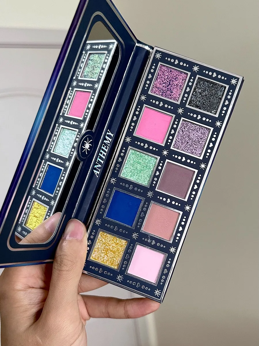 Makeup 10 Colors Eyeshadow Palette High Pigment Natural Eye Shadow Palette,Waterproof Long Lasting Vegan & Cruelty-Free