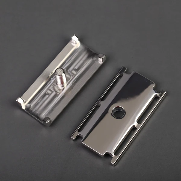 YAQI Sentinel SSP (316 Stainless Steel) Polished Safety Razor Head for Men With 1.35mm Blade Gap