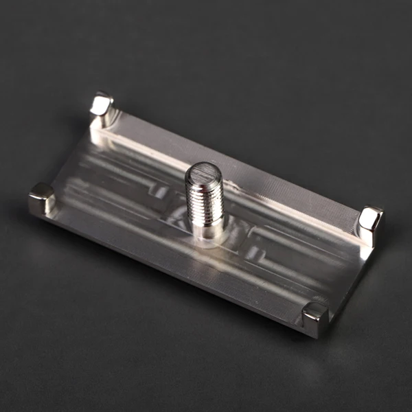 YAQI Sentinel SSP (316 Stainless Steel) Polished Safety Razor Head for Men With 1.35mm Blade Gap