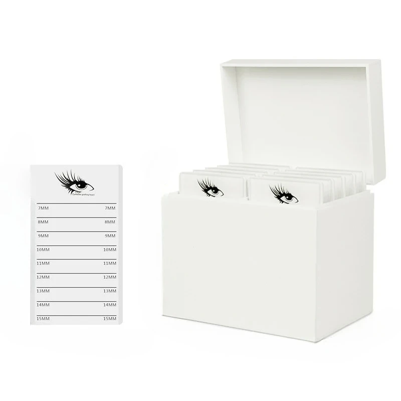 Wholesale CNKESS Wholesale Beauty Salon 10 Layers Acrylic Eyelash Extensions Storage Box Lash Tile Palette Box