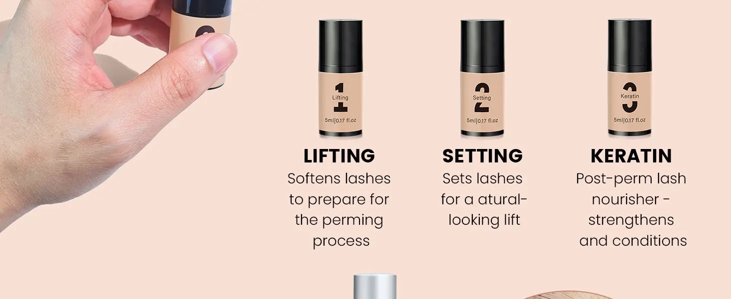 Libeauty Lash Lift And Brow Dye Tint Kit Lifting Eyelashes Brow Lamination Lash Lifting Set Eyes 5 To 8 Weeks Makeup Tools