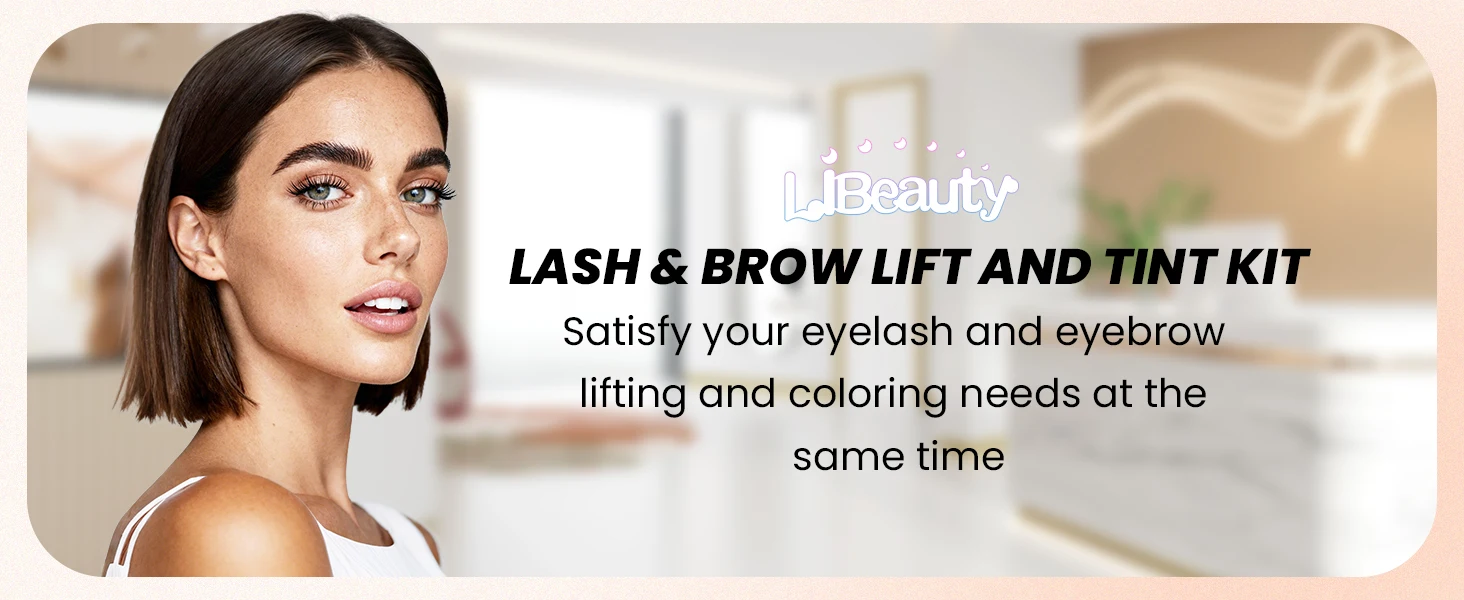 Libeauty Lash Lift And Brow Dye Tint Kit Lifting Eyelashes Brow Lamination Lash Lifting Set Eyes 5 To 8 Weeks Makeup Tools