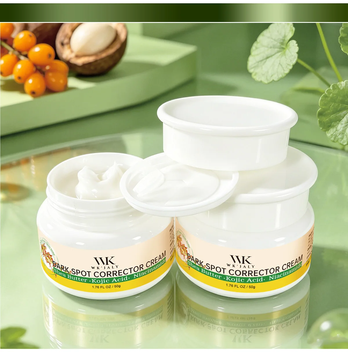 WK JALY Dark Spot Corrector Cream, Whitening, Even Skin Tone, Reduce Melanin, Hyperpigmentation, For All Skin Types, 50ml