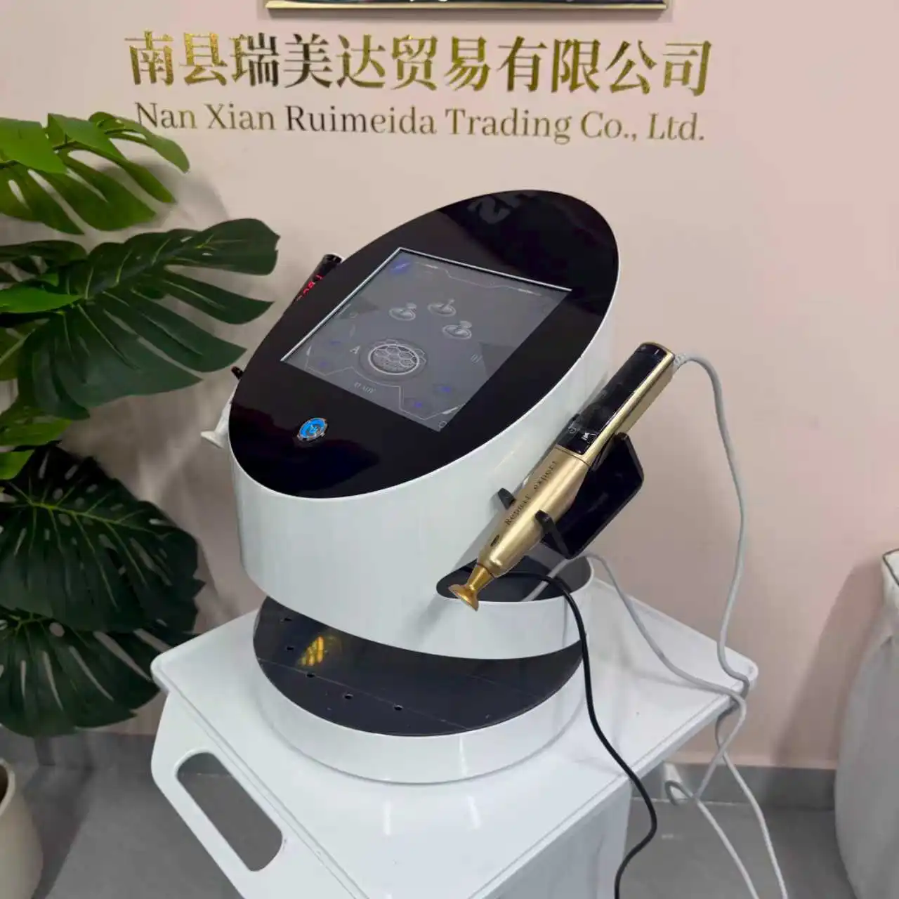 2 in 1 Ozone Gold Plasma Facial Treatment Machine Painless Efficient Skin Lifting And Freckle Removal Beauty Skin Care Device