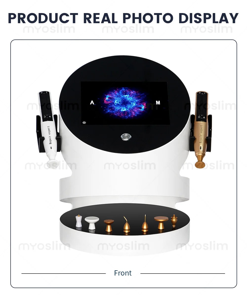 2 in 1 Ozone Gold Plasma Facial Treatment Machine Painless Efficient Skin Lifting And Freckle Removal Beauty Skin Care Device