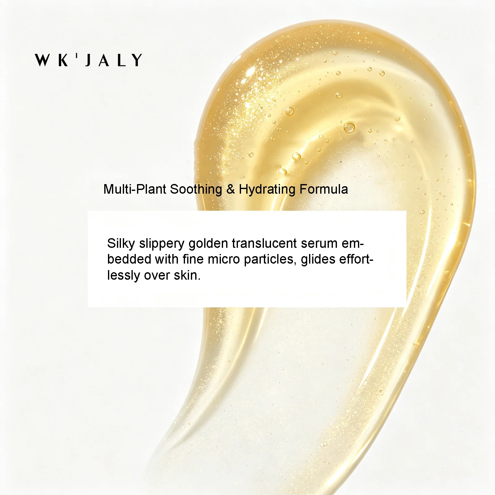 WK JALY Whitening Double Glutathione Women Serum, With Hyaluronic Acid, Sunflower Oil, Anti Dark Spots Essence, For Face, Body