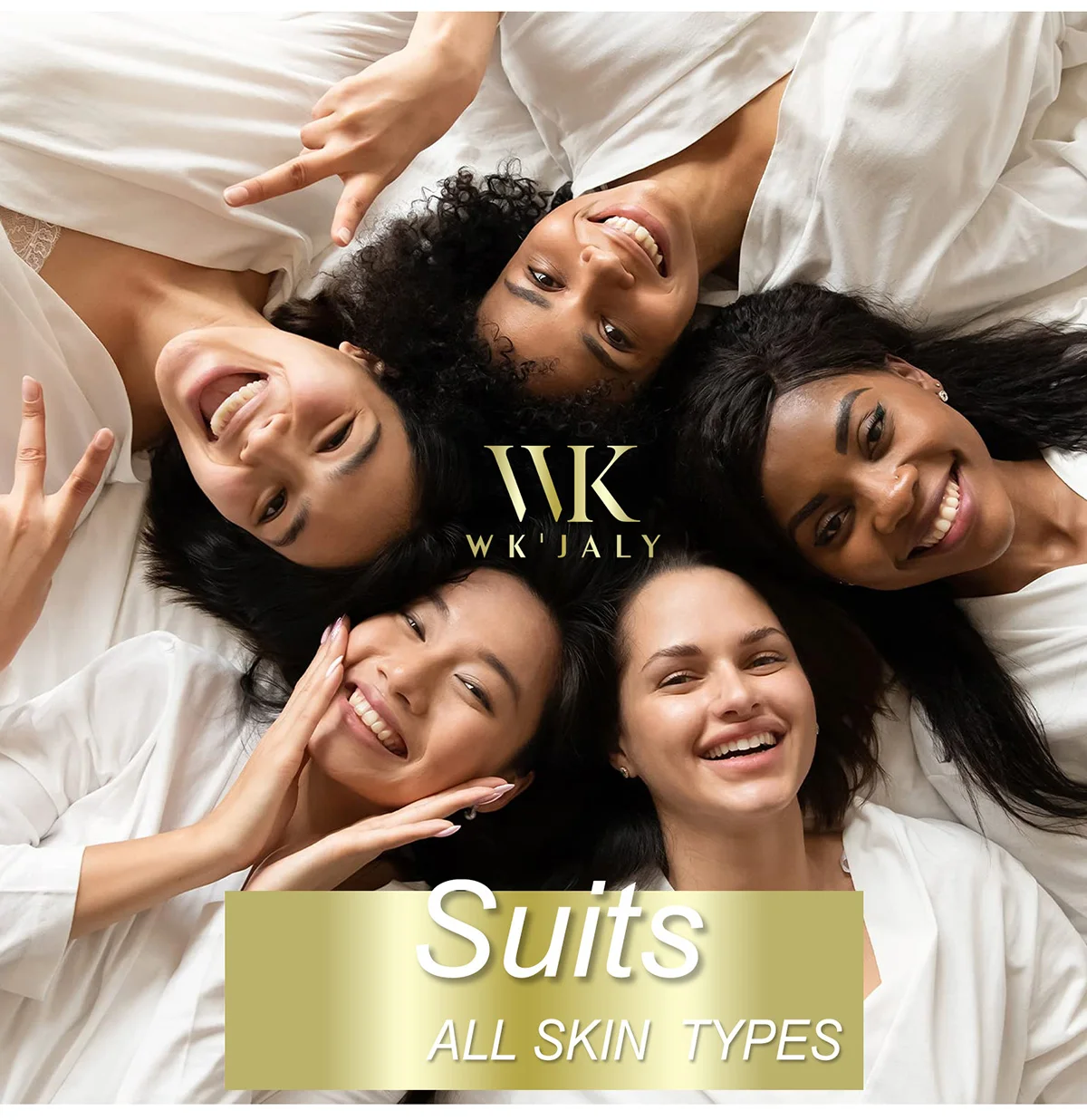 WK JALY Whitening Double Glutathione Women Serum, With Hyaluronic Acid, Sunflower Oil, Anti Dark Spots Essence, For Face, Body