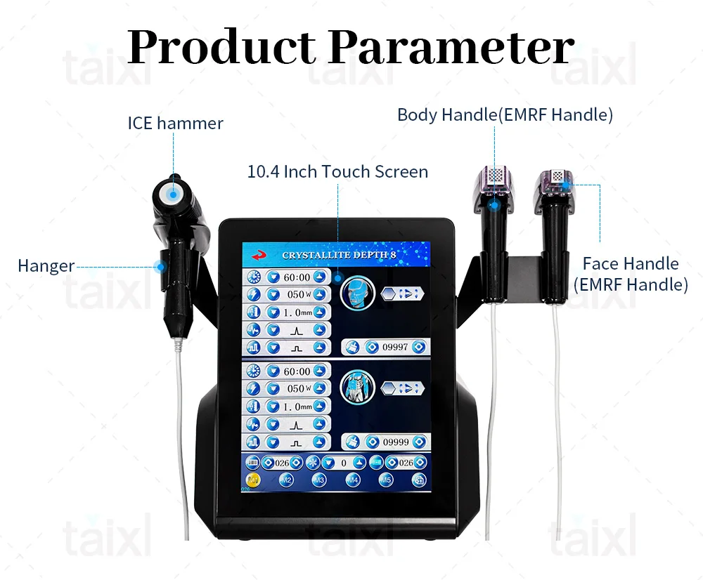 Facial Dermapen Radio Frequency Treatment Radio Frequency Collagen Regeneration Beauty Equipment Face Plug Skin Tightening