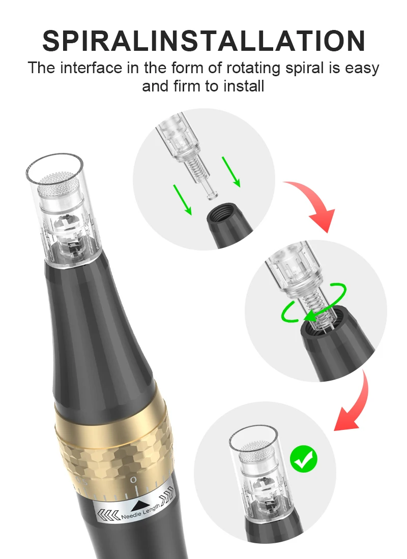 Professional Microneedling Derma Pen Build In Gift Box,Mas Pen S8/N6 Beauty Device For Sale