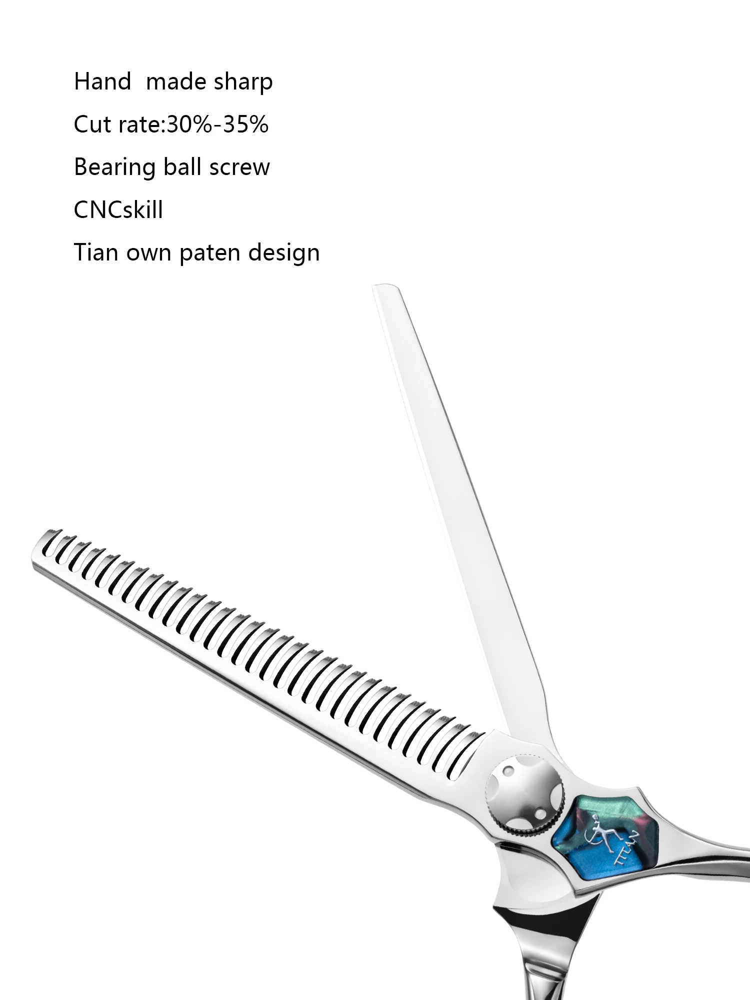Titan Barber Hair Scissors Professional Grade Hairdressing Shears for Stylists Cutting Thininng CNC Japan Steel Hair Scissors
