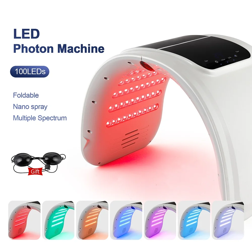 Foreverlily LED Photon Facial Beauty Machine Skin Rejuvenation Lifting Face & Body Skin Care Spa Massager