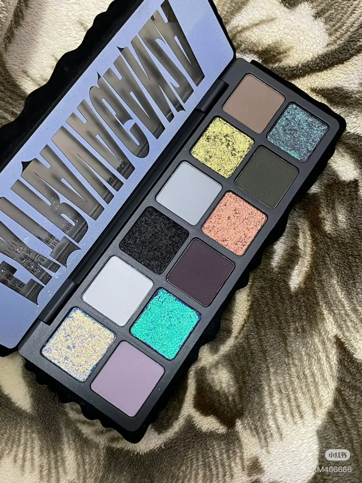 Sugarock 12 Colors Eyeshadow Palette Shimmer Chameleon Matte Eyeshadow Makeup