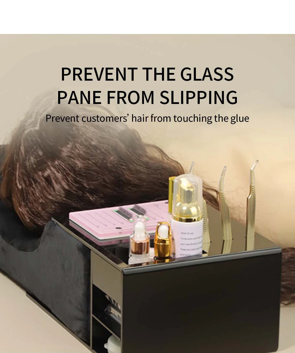 GLAMLASH Eyelash Extension Pillow Acrylic Lash Pillow Shelf Stand Makeup Salon Grafting Pillow Salon Headrest Neck Support
