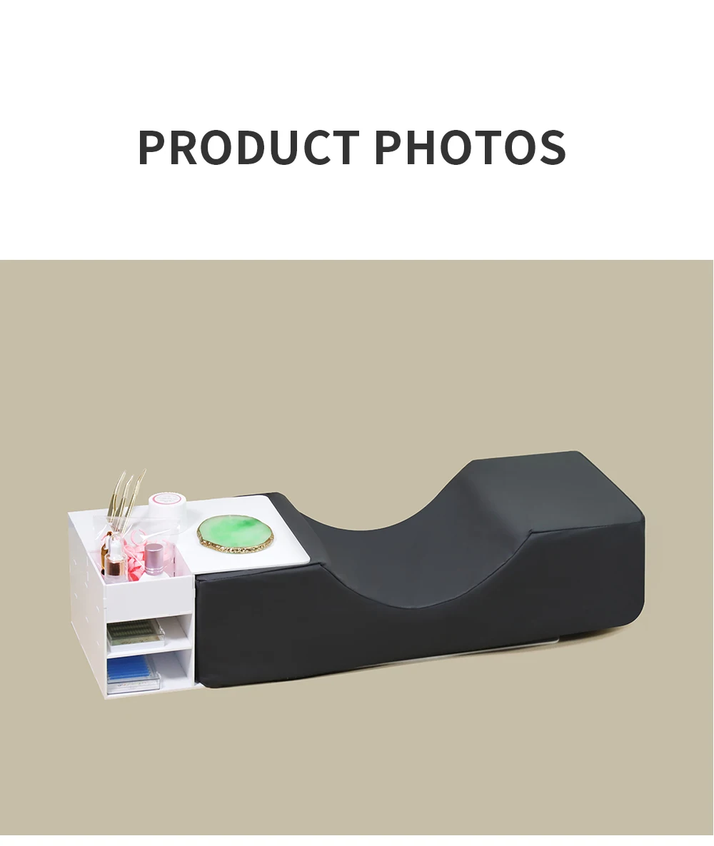 GLAMLASH Eyelash Extension Pillow Acrylic Lash Pillow Shelf Stand Makeup Salon Grafting Pillow Salon Headrest Neck Support