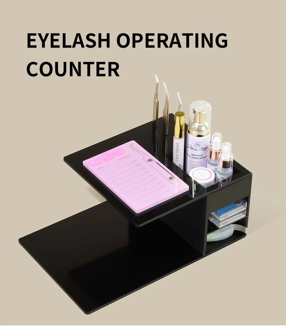 GLAMLASH Eyelash Extension Pillow Acrylic Lash Pillow Shelf Stand Makeup Salon Grafting Pillow Salon Headrest Neck Support