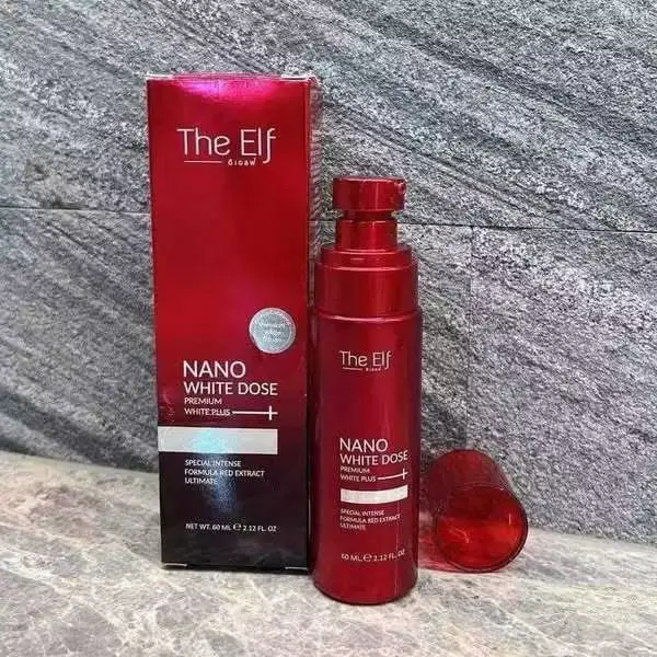 60ml The Elf Nano White Cream Skin Whitening & Brightening Treatment for Face, Dark Spot Corrector, All Skin Types,